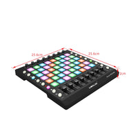 Worlde Pad 3 Spezifikationen neue Regale Midi Drum Pad Controller USB mit Hintergrund beleuchtung Schieber elektronische Musik instrumente