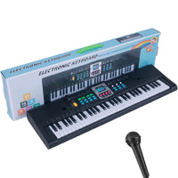61-Tasten-Schnellstart für elektrische Tastatur, Aufnahmewiedergabe, elektronisches Klavier, 2 Leistungsmethoden, Musikalisches Klavier für Kinder, Klavier-Starter-Set