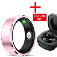 R5 Smart Ring Aluminium Alloy Fitness Health Tracker Outdoor Intelligent Finger Ring For Couples Men Women Lover Fashion Ring