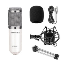 BM800 Mikrofon Kondensator Tonaufnahme BM 800 Mikrofon mit Shock Mount für Radio Braodcasting Singen Aufnahme KTV Karaoke