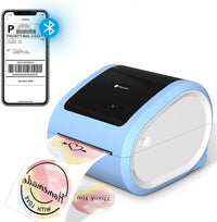 Phomemo Bluetooth-Thermodrucker D520Versandetikettendrucker 100 mm Drucker für Geschäftspakete/Barcode/Address/Portoetiketten