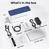 Phomemo 108 Bluetooth Versand drucker Thermo Wireless Etiketten drucker mm kompatibel mit iPhone Android Mac Fenster breit verwendet