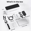 Phomemo 108 Bluetooth Versand drucker Thermo Wireless Etiketten drucker mm kompatibel mit iPhone Android Mac Fenster breit verwendet