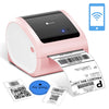 150 mm/s schnelles Drucken phomemo d520 20-118mm Etiketten drucker Telefon Bluetooth Thermo drucker für den Versand Etikett Barcode Luftfracht brief