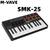 M-VAVE SMK-25 II Midi Pad Controller Tastatur USB Mini 25 Taste 16 RGB Drum Pads 8 Knöpfe mit Musik produktions software enthalten