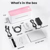 Phomemo 108 Bluetooth Versand drucker Thermo Wireless Etiketten drucker mm kompatibel mit iPhone Android Mac Fenster breit verwendet